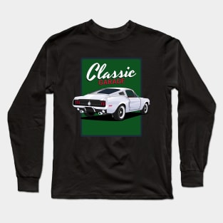 mustang 1967 classic garage Long Sleeve T-Shirt